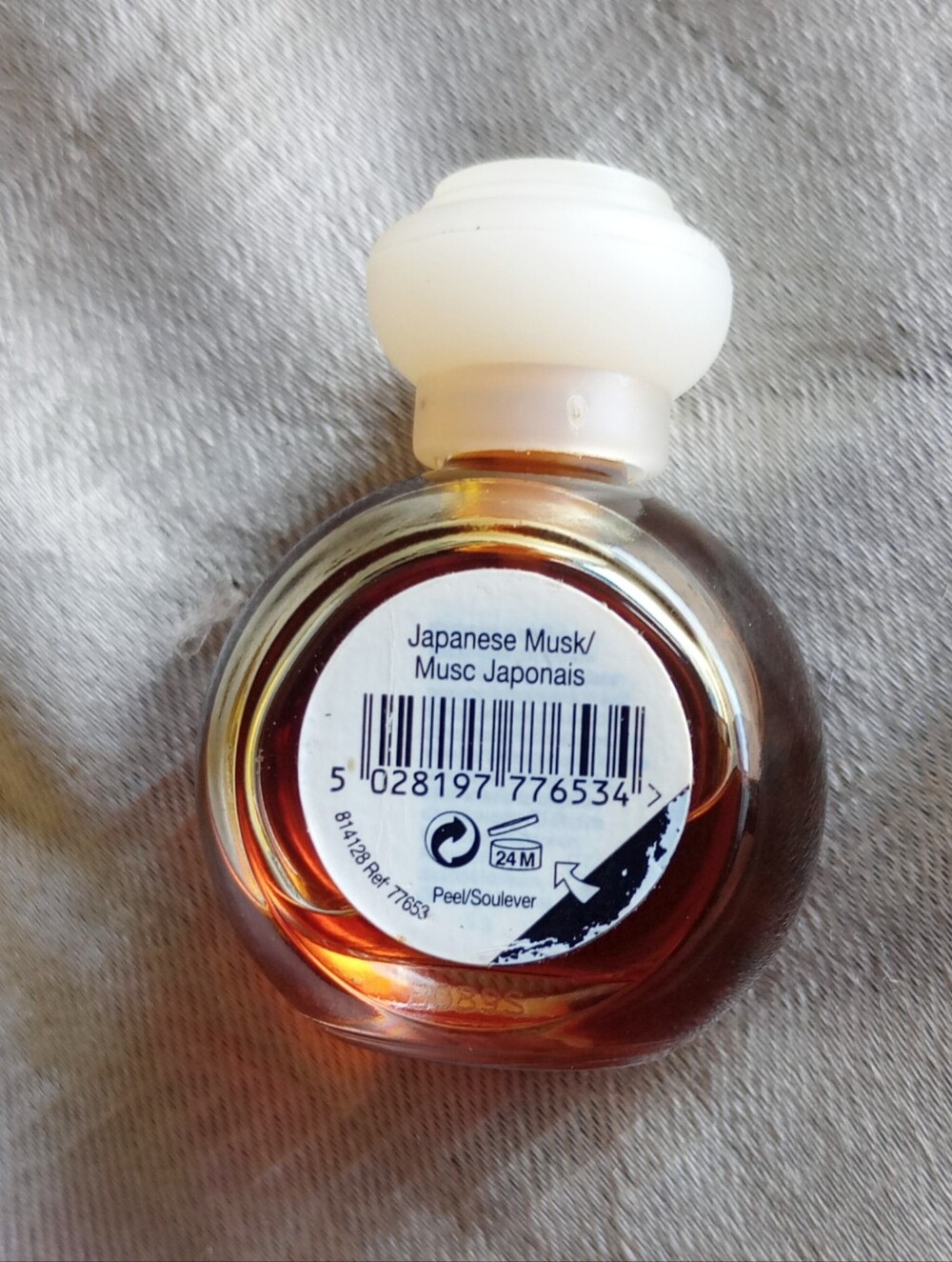 The Body Shop Vintage Y2K Discontinued Perfume Oil Japanese Musk 15ml - Picture 3 of 3